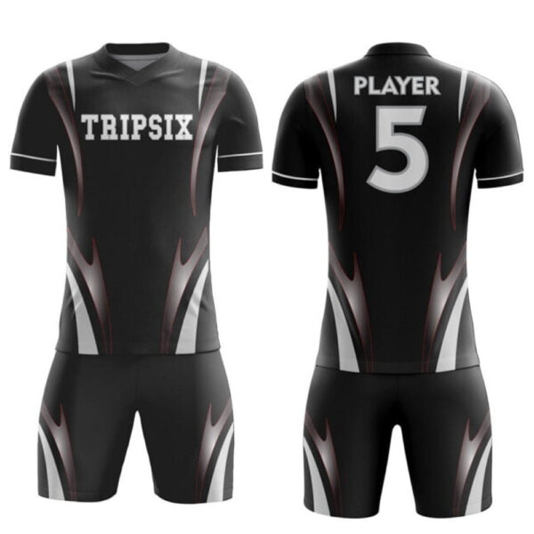 Black Soccer Team uniform