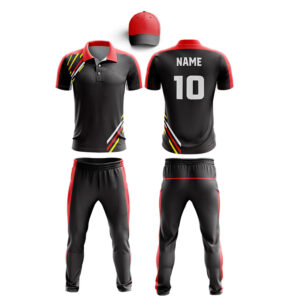 Sublimated Cricket uniform kit with cap