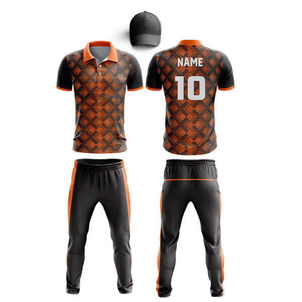 Sublimated Cricket uniform kit with cap