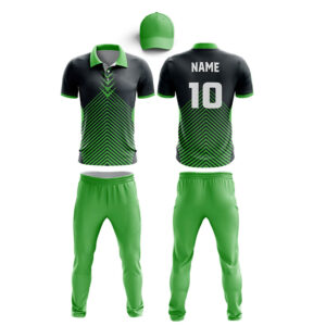 Sublimated Cricket uniform kit with cap