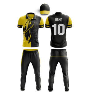 Sublimated Cricket uniform kit with cap